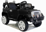 Elbil för barn Jeep ride-on 2x45W med fjärrkontroll 2.4G svart
