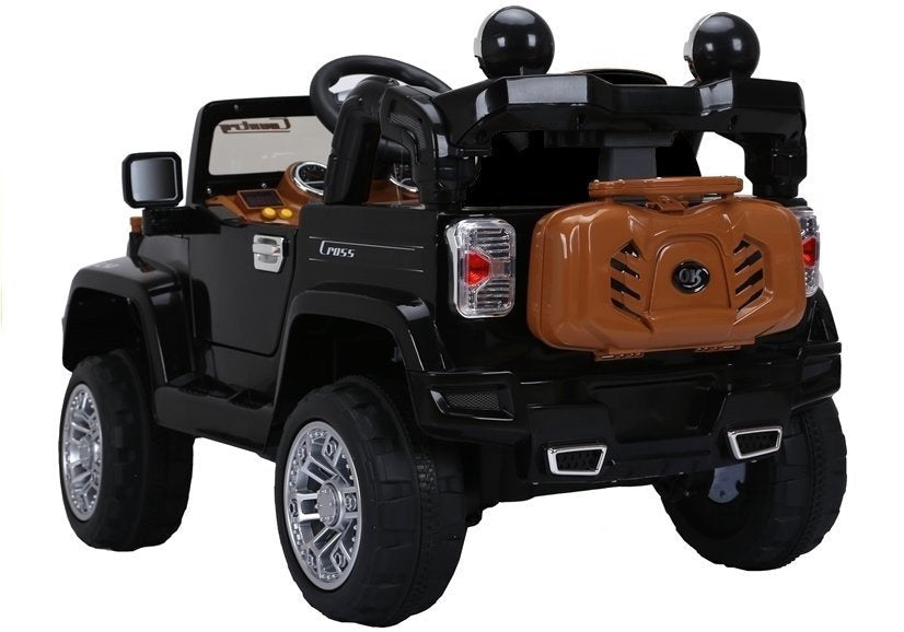 Elbil för barn Jeep ride-on 2x45W med fjärrkontroll 2.4G svart