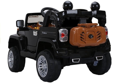 Elbil för barn Jeep ride-on 2x45W med fjärrkontroll 2.4G svart