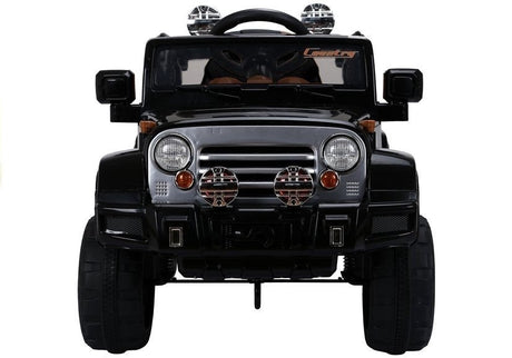 Elbil för barn Jeep ride-on 2x45W med fjärrkontroll 2.4G svart