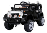 Elbil för barn Jeep ride-on 2x45W med fjärrkontroll 2.4G svart