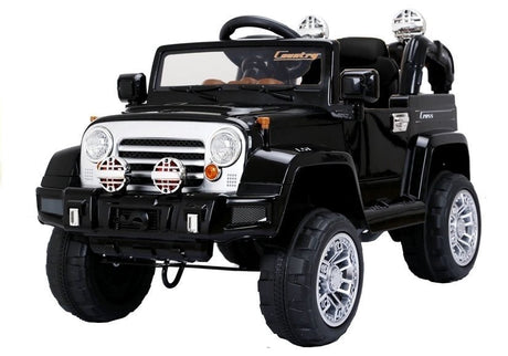 Elbil för barn Jeep ride-on 2x45W med fjärrkontroll 2.4G svart