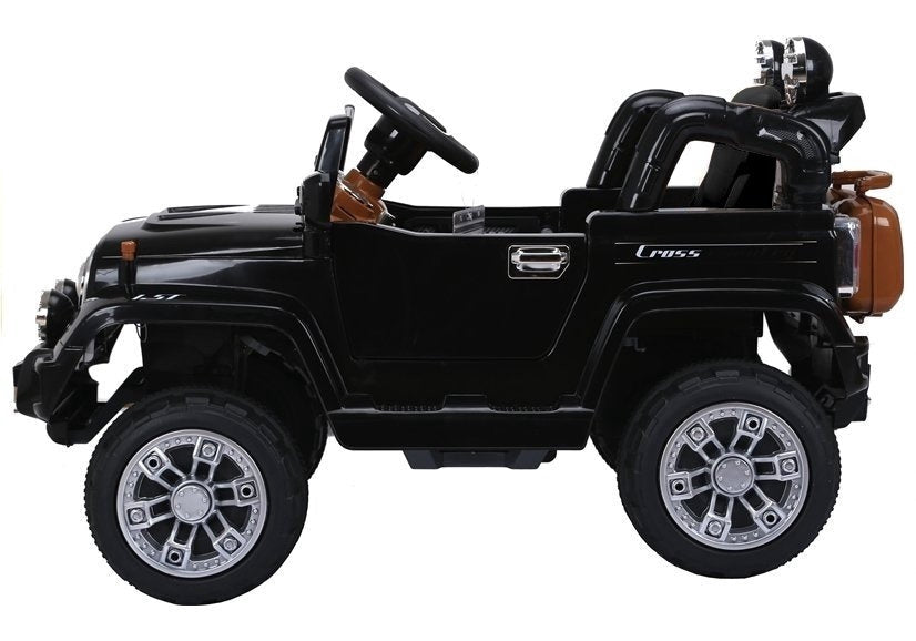 Elbil för barn Jeep ride-on 2x45W med fjärrkontroll 2.4G svart