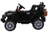 Elbil för barn Jeep ride-on 2x45W med fjärrkontroll 2.4G svart