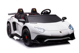 Elbil för barn Lamborghini XXL A8803 24V batteri vit