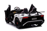 Elbil för barn Lamborghini XXL A8803 24V batteri vit