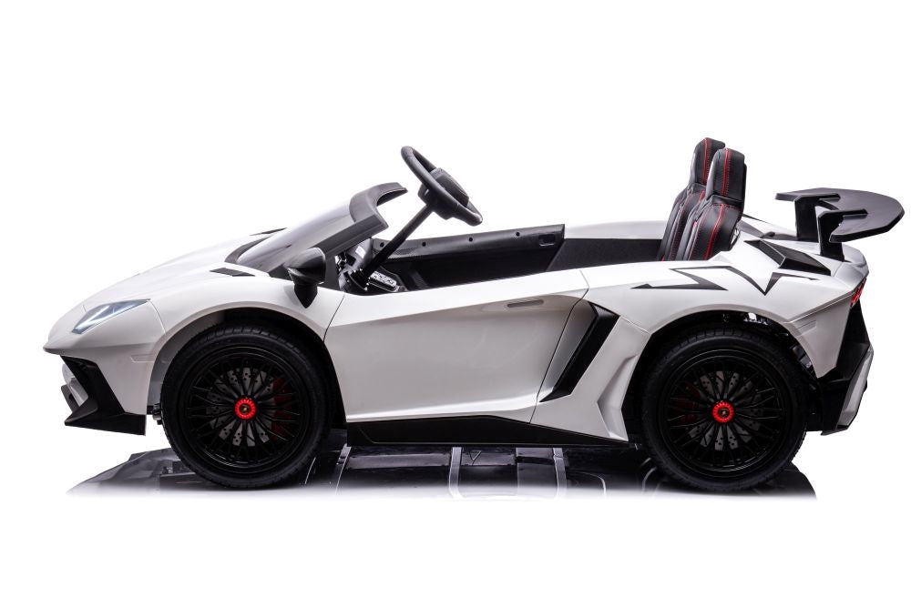Elbil för barn Lamborghini XXL A8803 24V batteri vit
