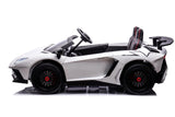 Elbil för barn Lamborghini XXL A8803 24V batteri vit