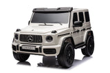 Elbil för barn Mercedes G63 XXL 24V vit batteridriven