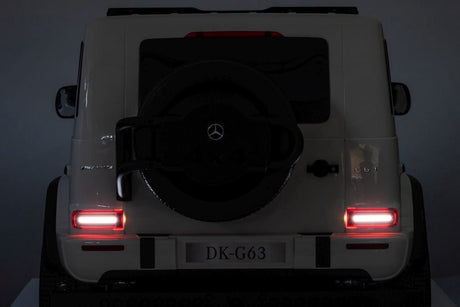 Elbil för barn Mercedes G63 XXL 24V vit batteridriven