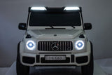 Elbil för barn Mercedes G63 XXL 24V vit batteridriven