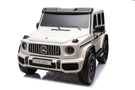 Elbil för barn Mercedes G63 XXL 24V vit batteridriven