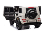 Elbil för barn Mercedes G63 XXL 24V vit batteridriven