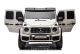 Elbil för barn Mercedes G63 XXL 24V vit batteridriven