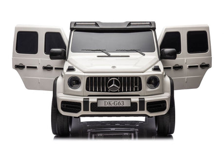 Elbil för barn Mercedes G63 XXL 24V vit batteridriven
