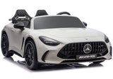 Elbil för barn Mercedes GT63 AMG 24V åkbil vit