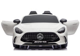 Elbil för barn Mercedes GT63 AMG 24V åkbil vit