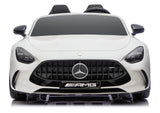 Elbil för barn Mercedes GT63 AMG 24V åkbil vit