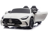 Elbil för barn Mercedes GT63 AMG 24V åkbil vit