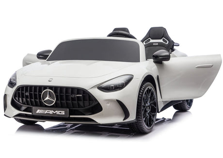 Elbil för barn Mercedes GT63 AMG 24V åkbil vit