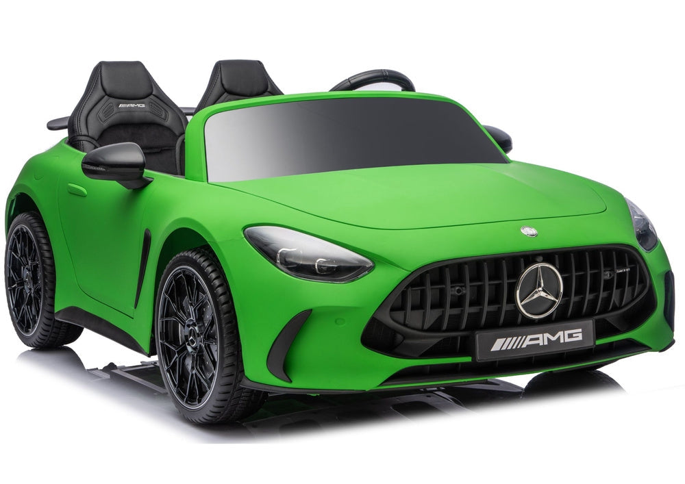 Elbil för barn Mercedes GT63 AMG batteridriven matt grön