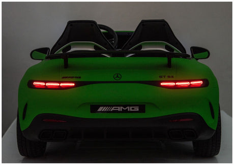 Elbil för barn Mercedes GT63 AMG batteridriven matt grön
