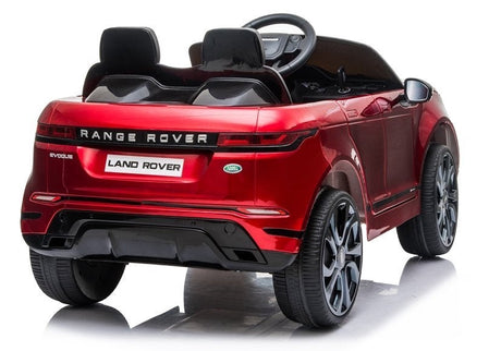 Elbil för barn Range Rover Evoque röd 12V 2x45W med fjärrkontroll