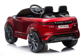 Elbil för barn Range Rover Evoque röd 12V 2x45W med fjärrkontroll
