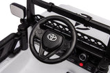 Elbil för barn Toyota FJ batteribil vit