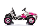 Elbil för barn buggy 24V rosa Battery Car Buggy A8812