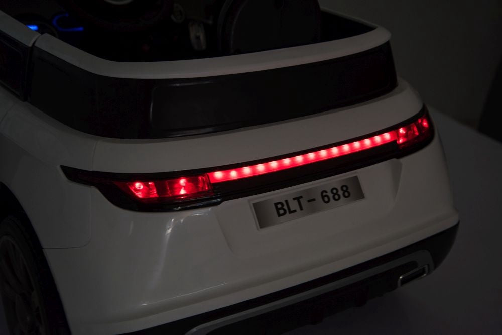 Elbil för barn ride-on BLT-688 Drift vit 12V 2x45W fjärrkontroll