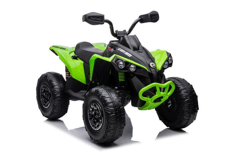 Elbil för barn ride-on CAN-AM Renegade grön 12V 4x45W fjärrkontroll