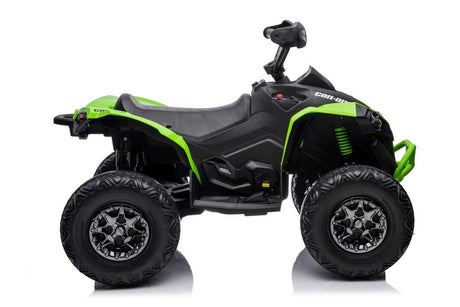 Elbil för barn ride-on CAN-AM Renegade grön 12V 4x45W fjärrkontroll
