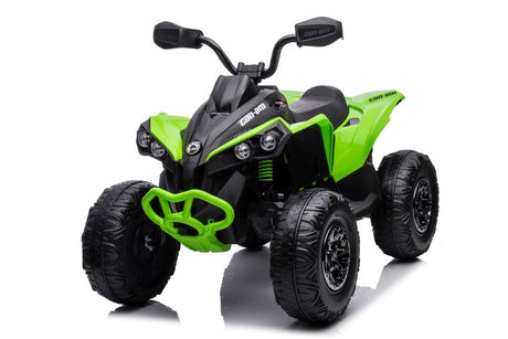 Elbil för barn ride-on CAN-AM Renegade grön 12V 4x45W fjärrkontroll