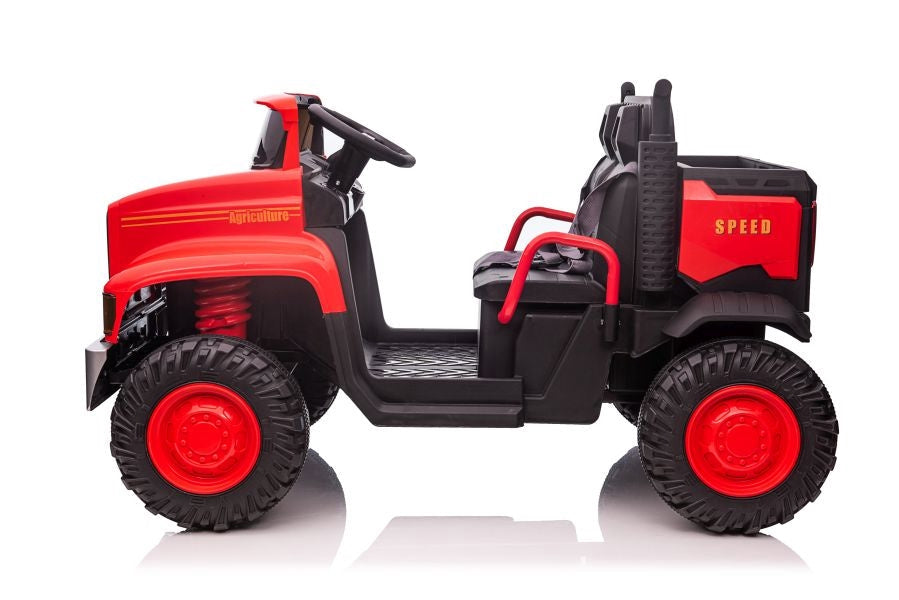 Eldriven barnbil Car On Battery JC222 röd 120x78x69 cm