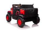Eldriven barnbil Car On Battery JC222 röd 120x78x69 cm