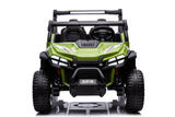 Eldriven åkbil för barn grön batteridriven ride-on bil