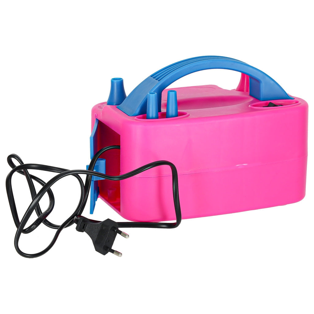 Elektrisk ballongpump 600W 2 munstycken för latex- och folieballonger
