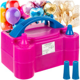 Elektrisk ballongpump 600W med 2 munstycken + 2 småmunstycken