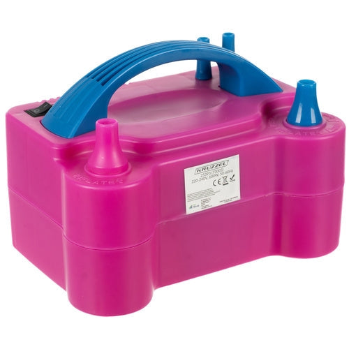 Elektrisk ballongpump 600W med 2 munstycken + 2 småmunstycken