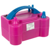 Elektrisk ballongpump 600W med 2 munstycken + 2 småmunstycken