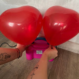 Elektrisk ballongpump 600W med 2 munstycken + 2 småmunstycken