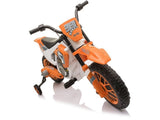Elektrisk barnmotorcykel 12V 2x35W EVA-hjul 2 växlar orange