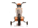 Elektrisk barnmotorcykel 12V 2x35W EVA-hjul 2 växlar orange