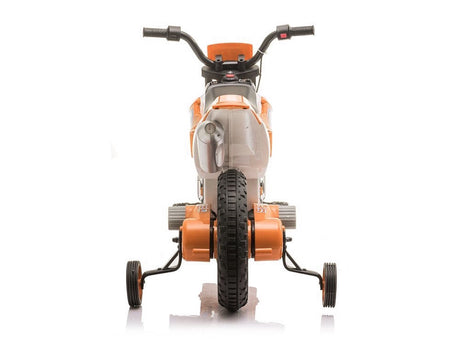 Elektrisk barnmotorcykel 12V 2x35W EVA-hjul 2 växlar orange