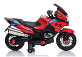 Elektrisk barnmotorcykel 12V 2x45W med stödhjul, 3+ år