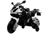 Elektrisk barnmotorcykel BMW S1000RR 12V 45W med stödhjul 3+