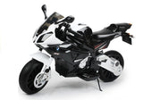 Elektrisk barnmotorcykel BMW S1000RR 12V 45W med stödhjul 3+