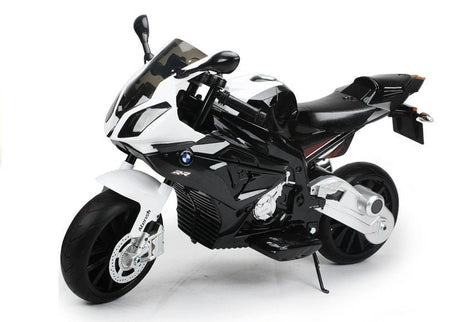 Elektrisk barnmotorcykel BMW S1000RR 12V 45W med stödhjul 3+