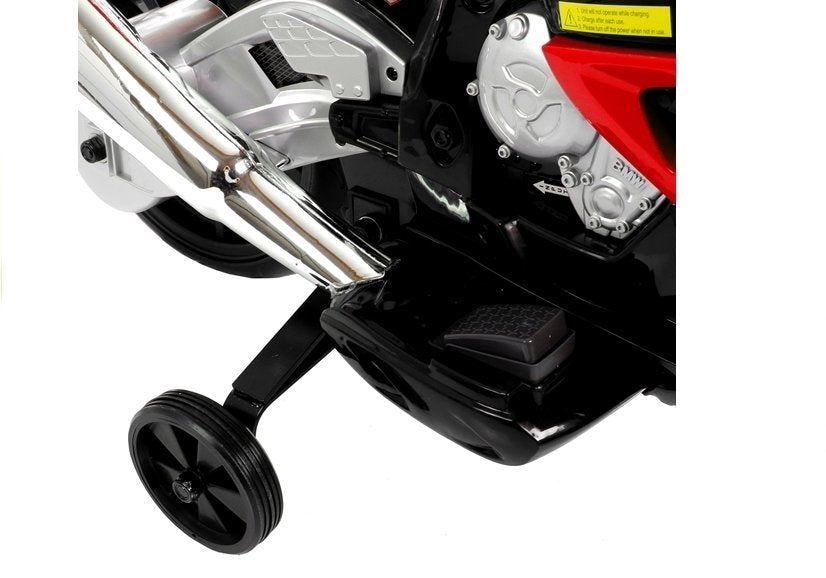 Elektrisk barnmotorcykel BMW S1000RR 12V 7Ah LED fjärrkontroll